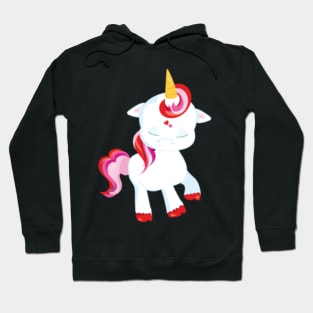 Kids Valentine Cute Unicorn Valentine Hoodie